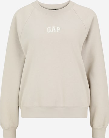 Gap Petite Sweatshirt in Beige: front