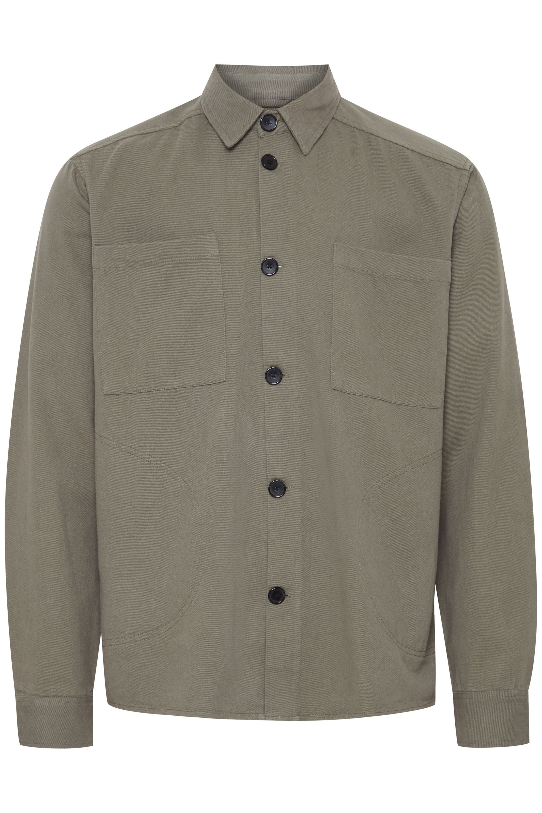 Camicia di !Solid in verde: frontale