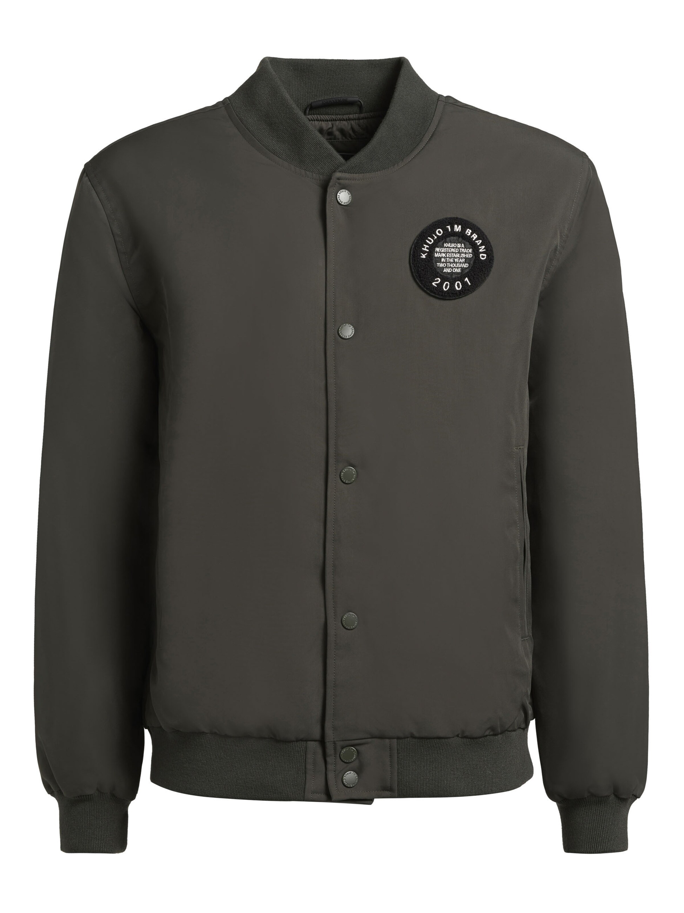 khujo Jacke 'Cicco' in Grün: Vorderseite