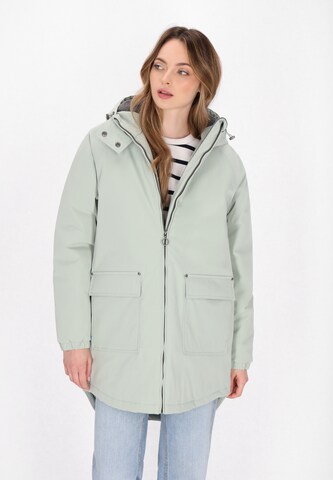 Yuka Weatherproof jacket in Green: front