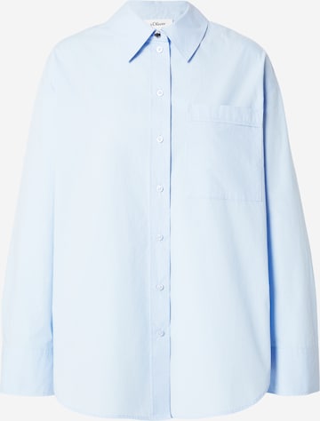 s.Oliver Bluse in Blau: Vorderseite