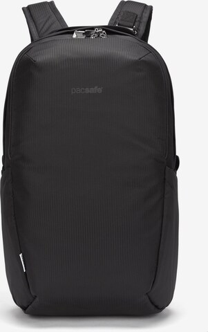 Pacsafe Rucksack 'Vibe  Econyl' in Schwarz: predná strana