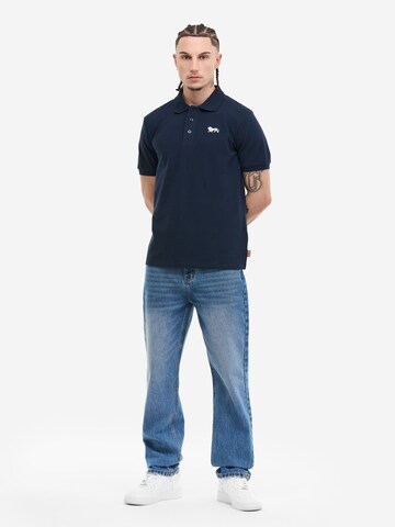 LONSDALE Poloshirt  'WHALTON' in Blau