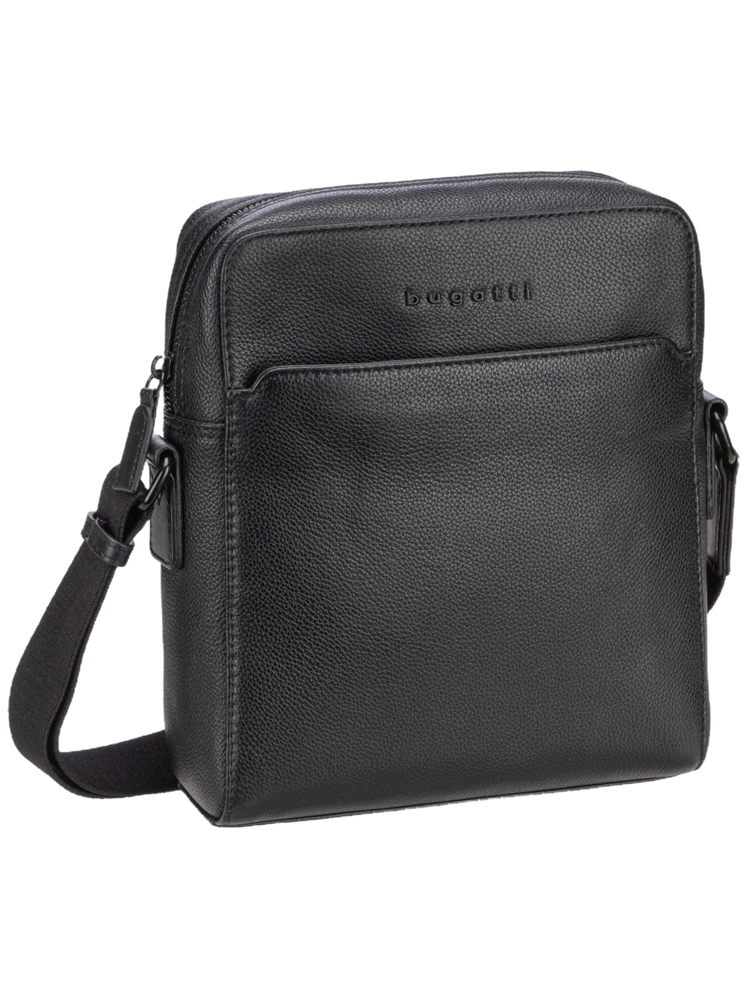bugatti Crossbody Bag in Black: front