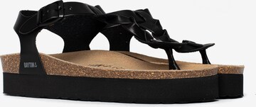 Bayton Teenslipper 'Badajoz' in Zwart