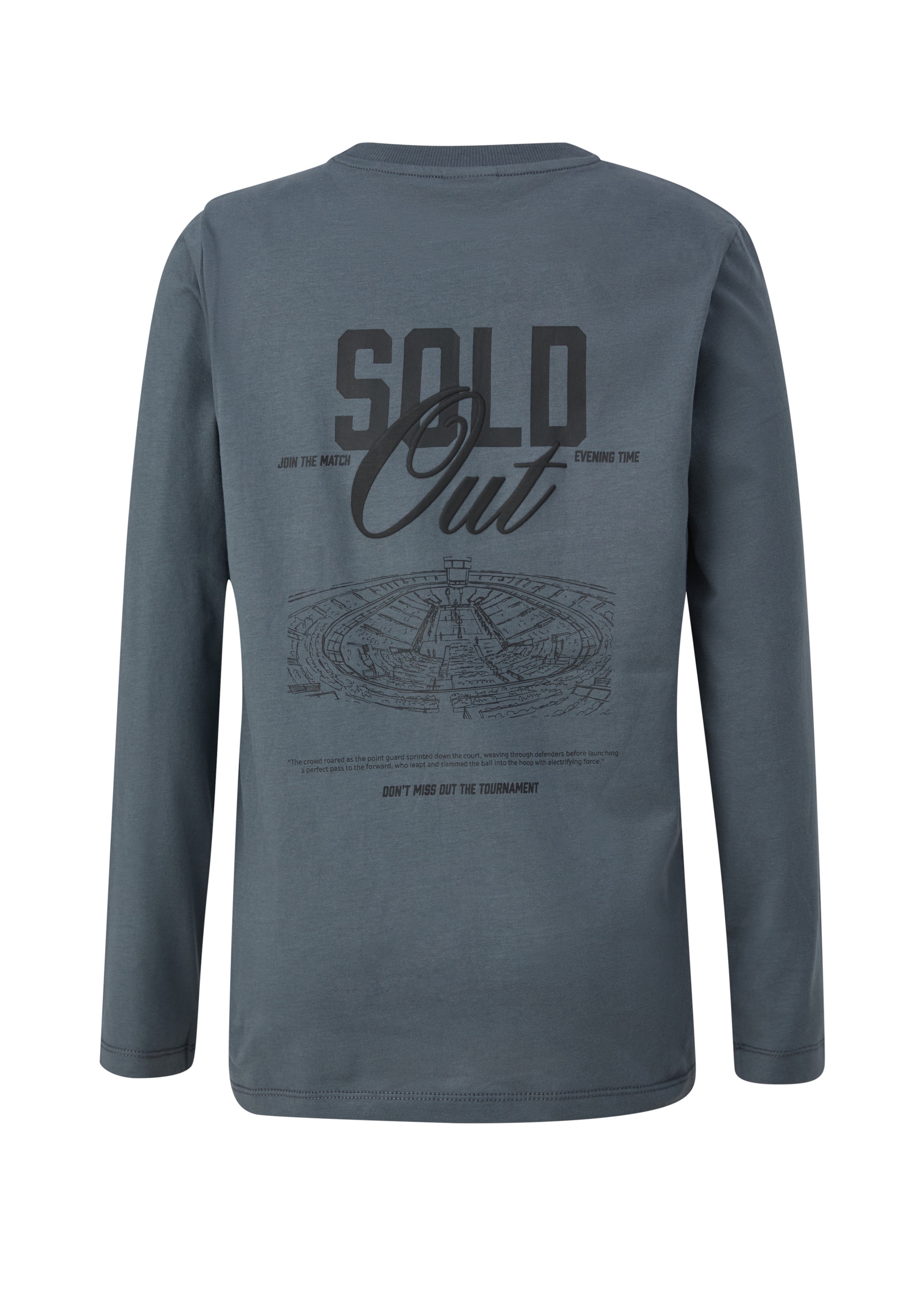 s.Oliver Shirt in Grey: back