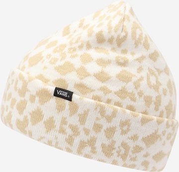 smėlio VANS Megzta kepurė 'CHEETAH': priekis