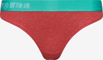 Superdry Bikini Bottoms in Red: front