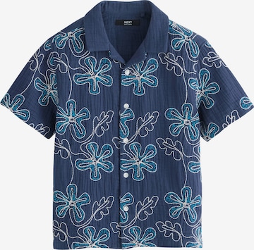 Next Hemd in Blau: Vorderseite