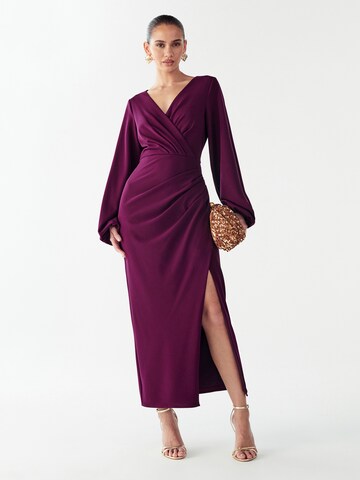 Willa - Vestido de festa em roxo