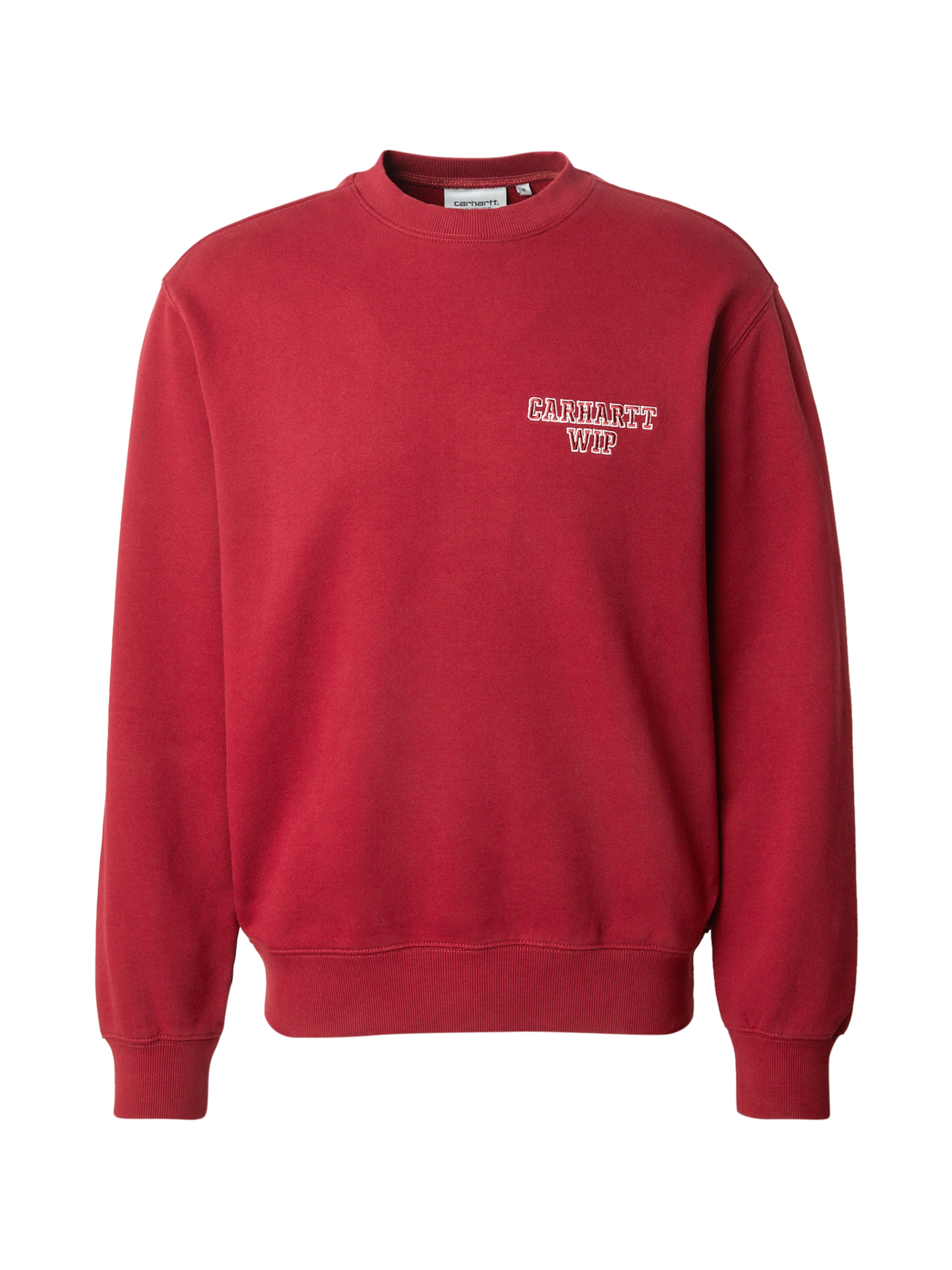 Carhartt WIP - Sweatshirt &#x27;Alumni&#x27; em vermelho: frente