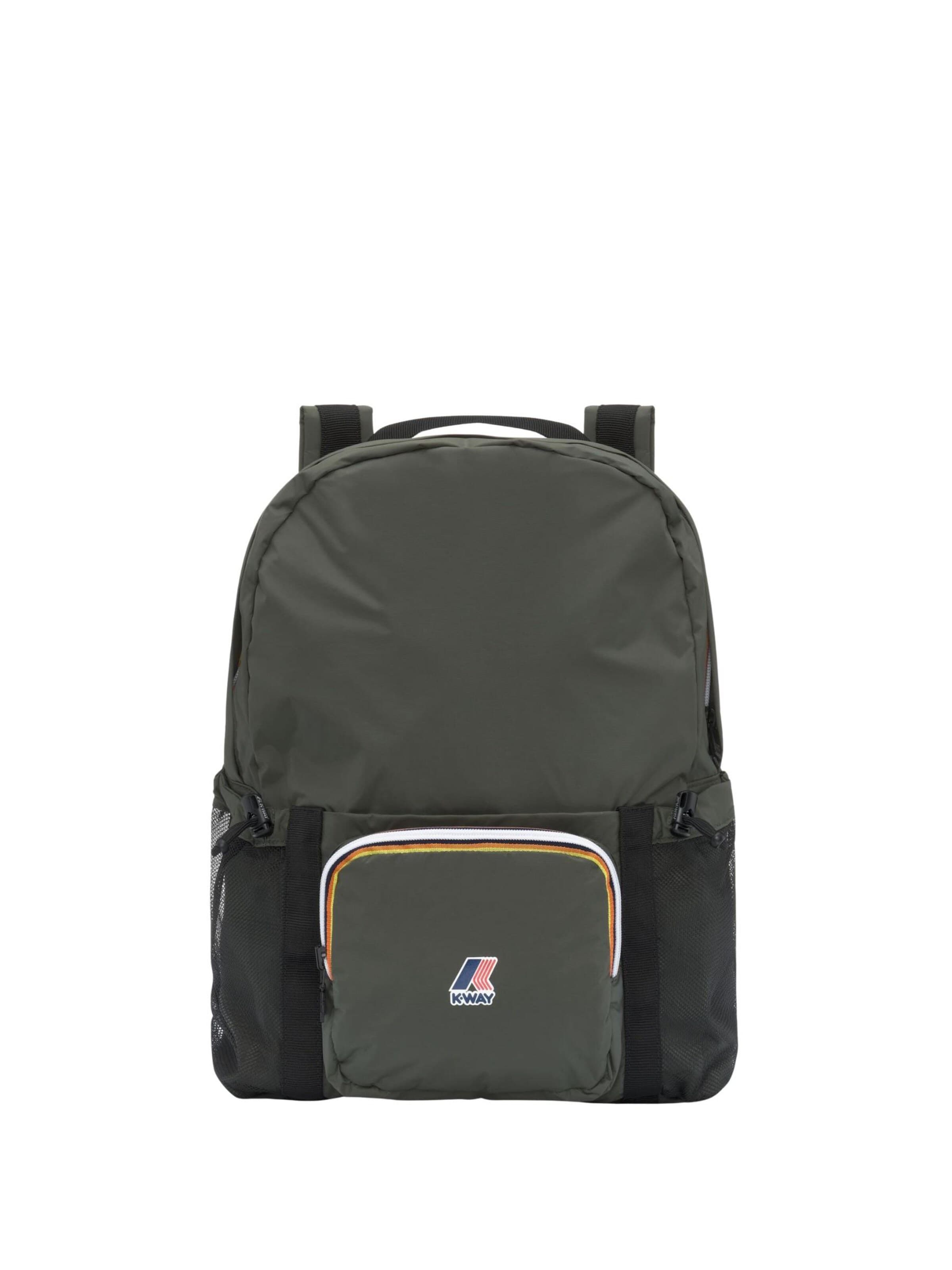 K-Way Backpack 'K-WAY LE  VRAI 4.0 MICHEL ZAINO' in Green: front