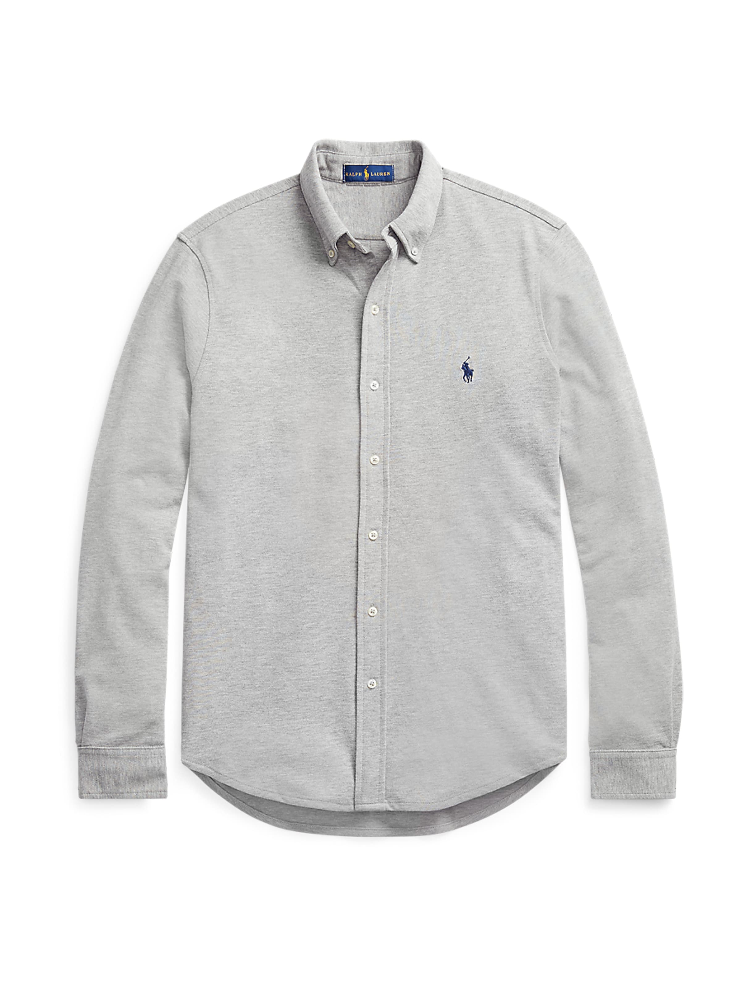 Polo Ralph Lauren Koszula w kolorze szary: przód