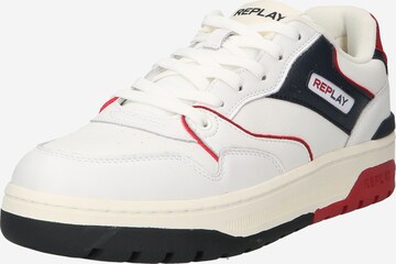 Sneaker bassa di REPLAY in bianco: frontale