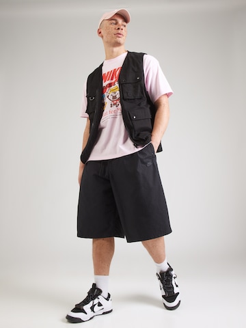 Nike Sportswear Shirt 'M90 SOLE FOOD' in Roze