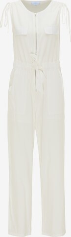 usha BLUE LABEL Jumpsuit in White: front