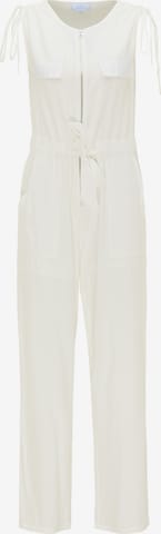 Tuta jumpsuit di usha BLUE LABEL in bianco: frontale