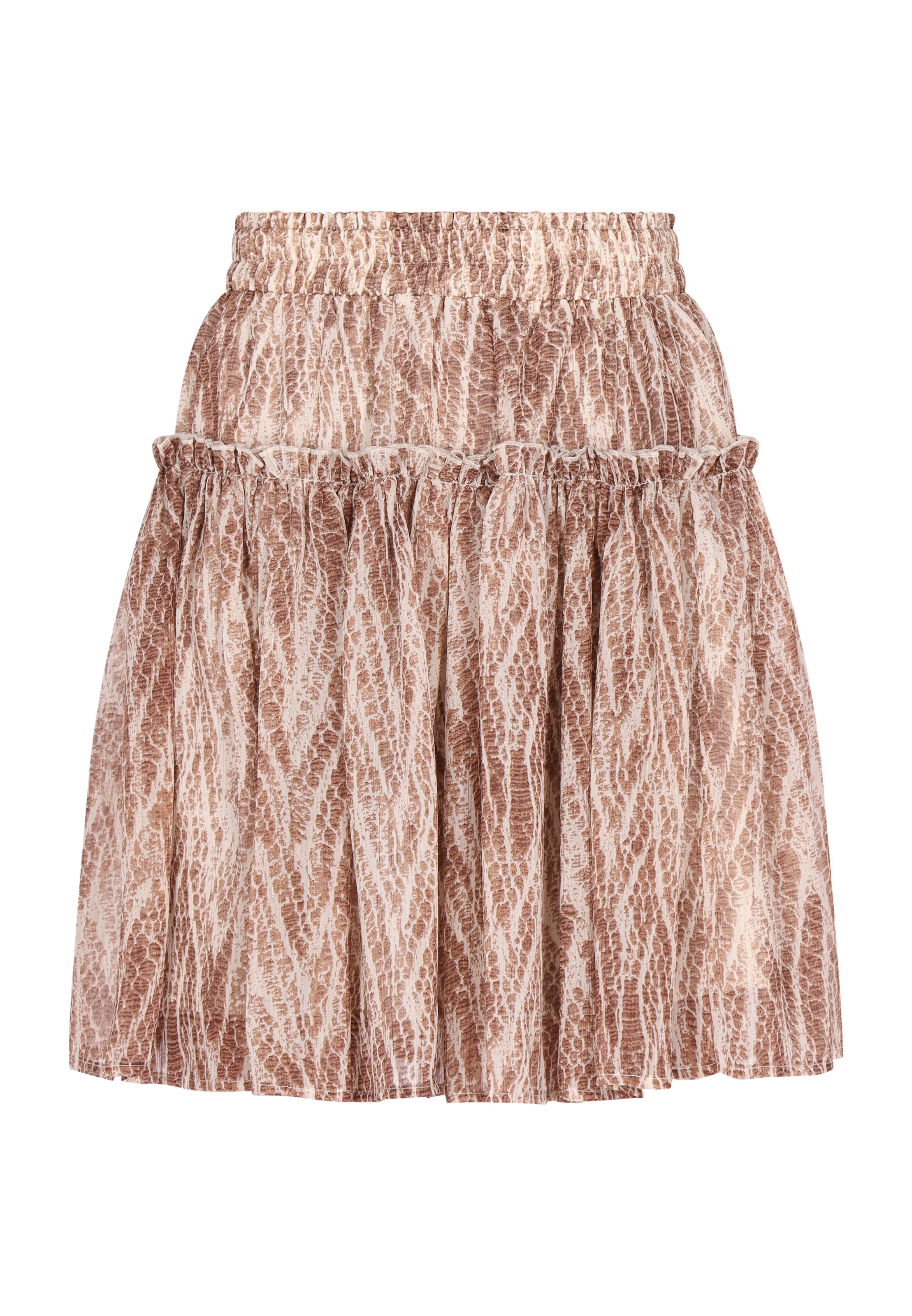 faina - Saia em castanho: frente