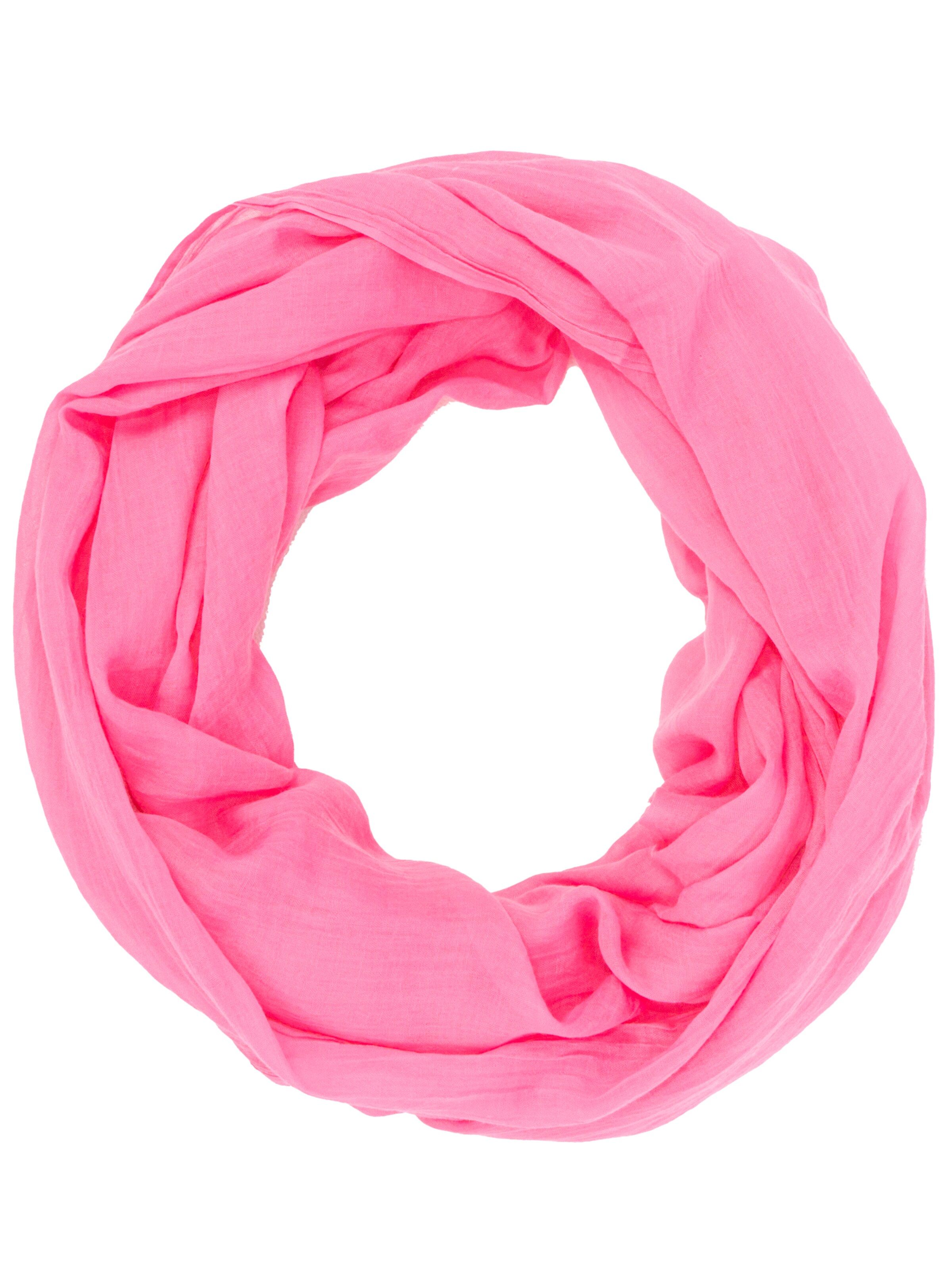 Écharpe tube 'Carina' Seasons of April en rose : devant