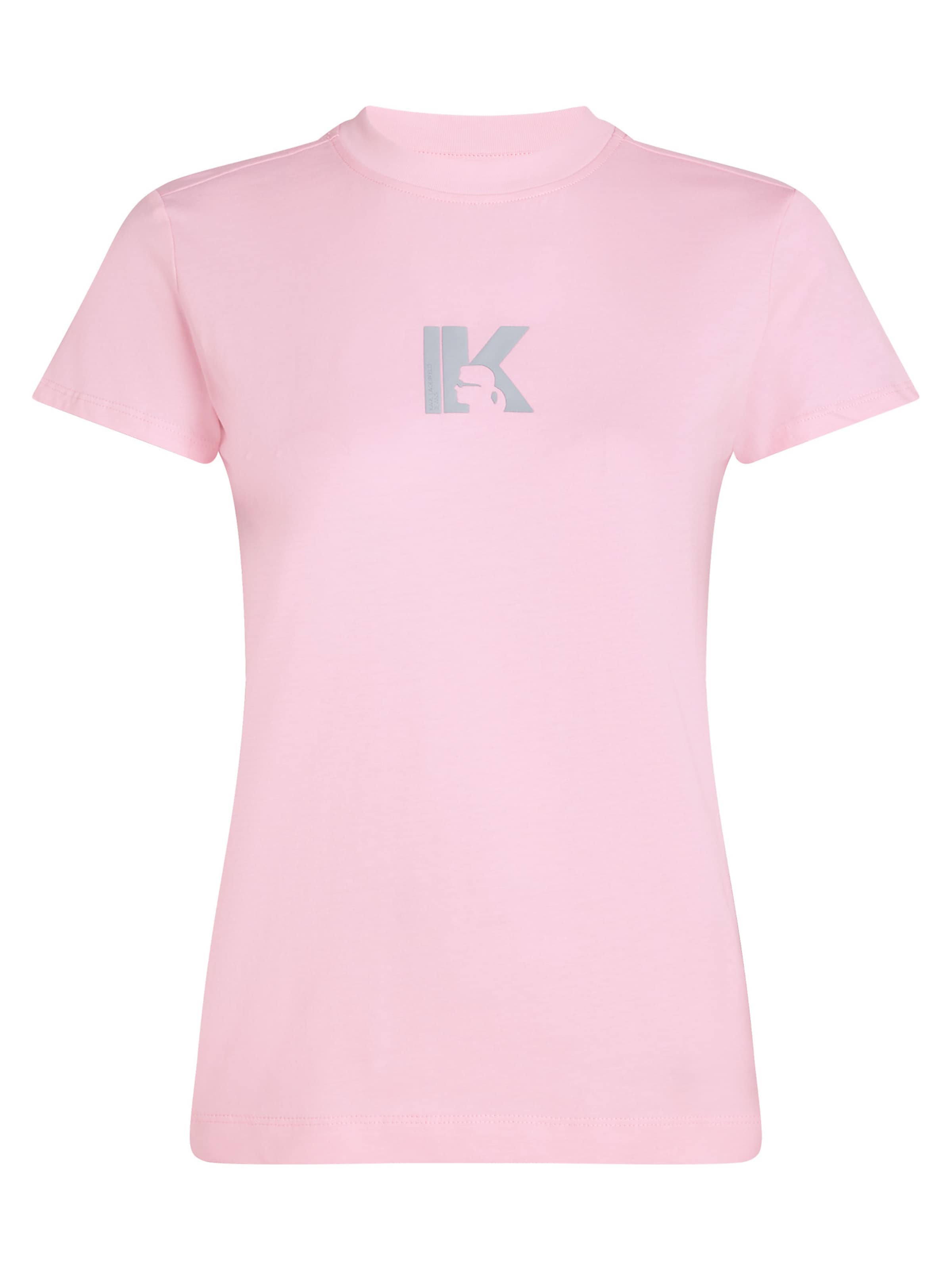 KARL LAGERFELD JEANS Shirt in Roze: voorkant