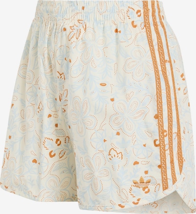 ADIDAS ORIGINALS Pantalón 'Summer Glow' en 32/regular en ecru / azul pastel / naranja, Vista del producto