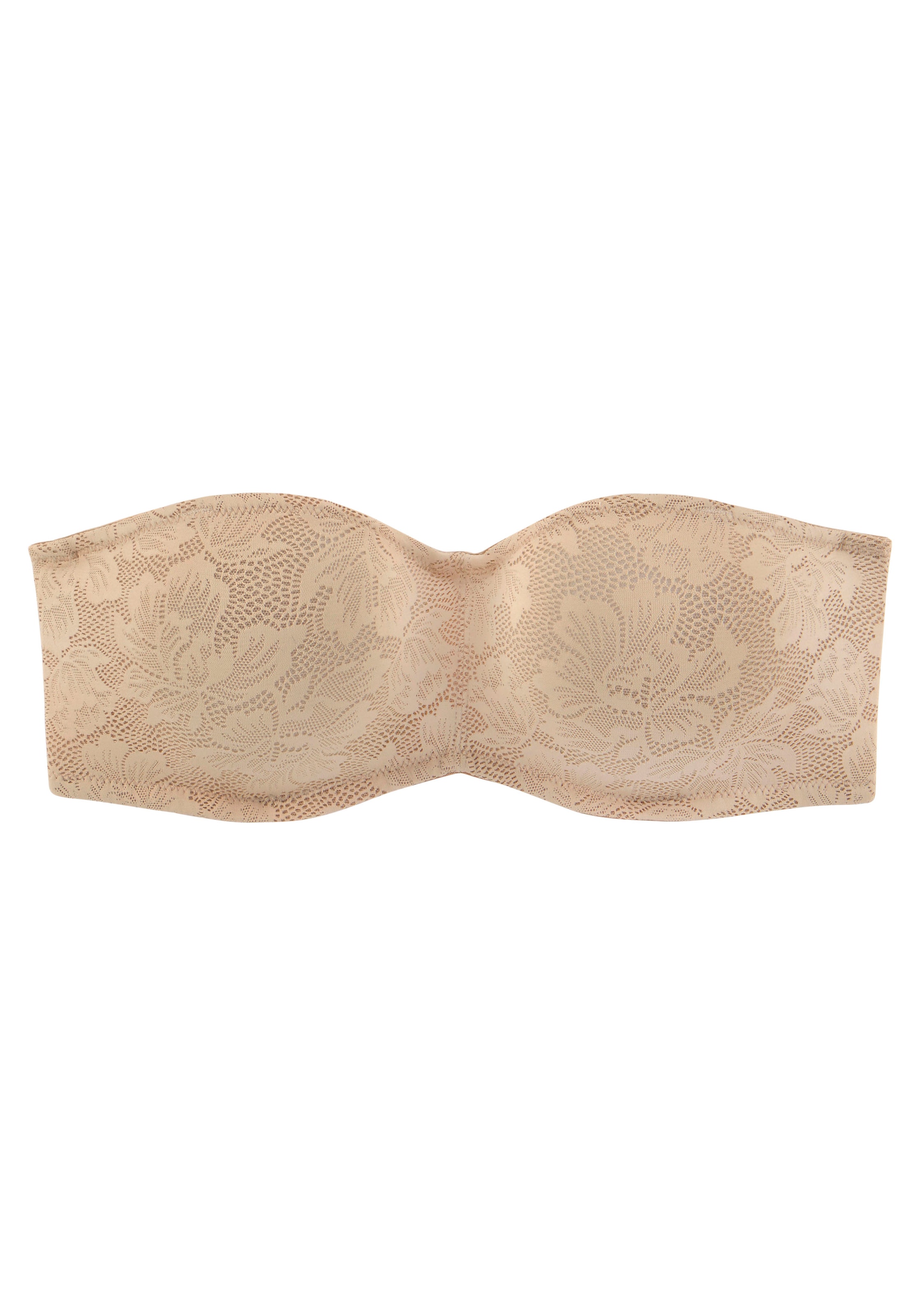 NUANCE Bandeau Bra in Beige
