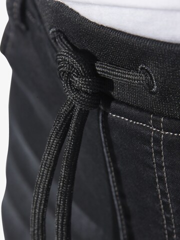 Jan Vanderstorm Loosefit Broek 'Gullbrand' in Zwart