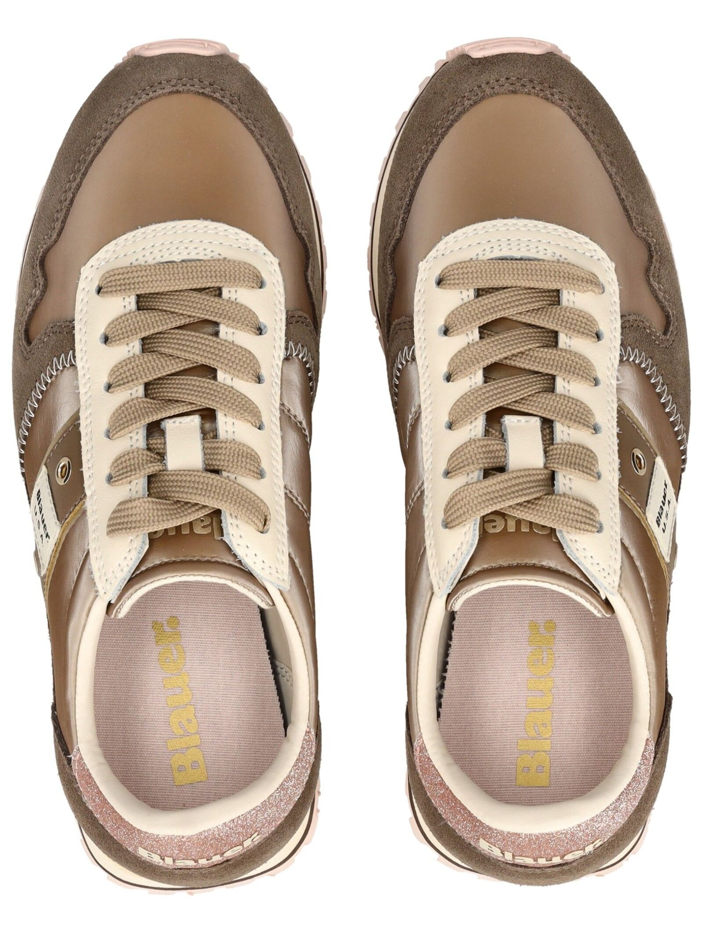Blauer.USA Sneakers laag in Beige