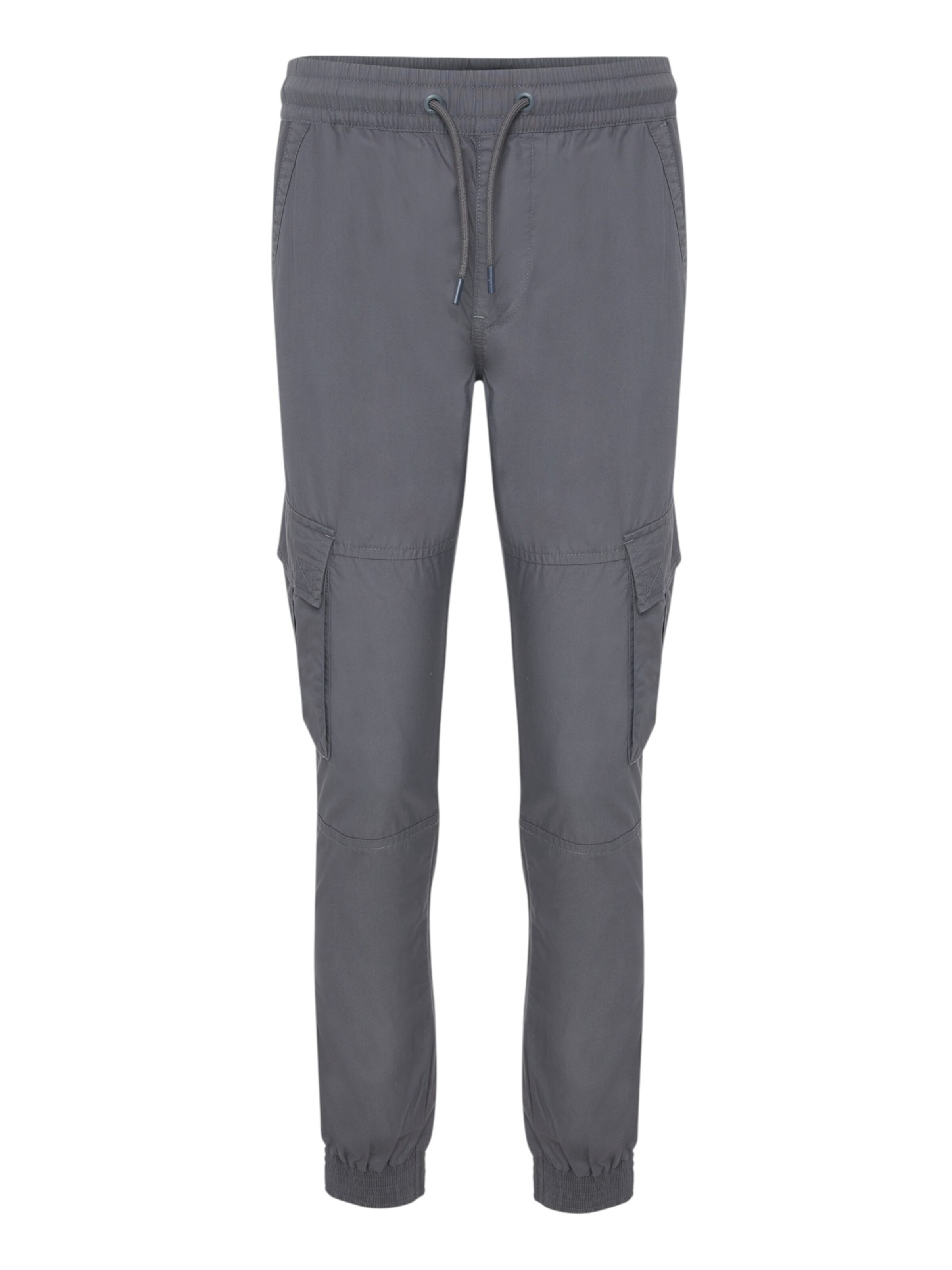 Threadbare lange Cargohose 'Prince' in Grau: Vorderseite