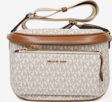 Michael Kors - Bolso de mano 'Slater Medium Chain Sling Pack' en beige: frente
