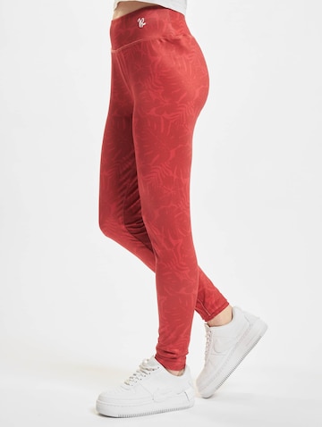 Skinny Leggings di Just Rhyse in rosso