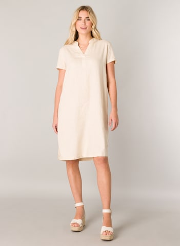 BASE LEVEL Dress in Beige