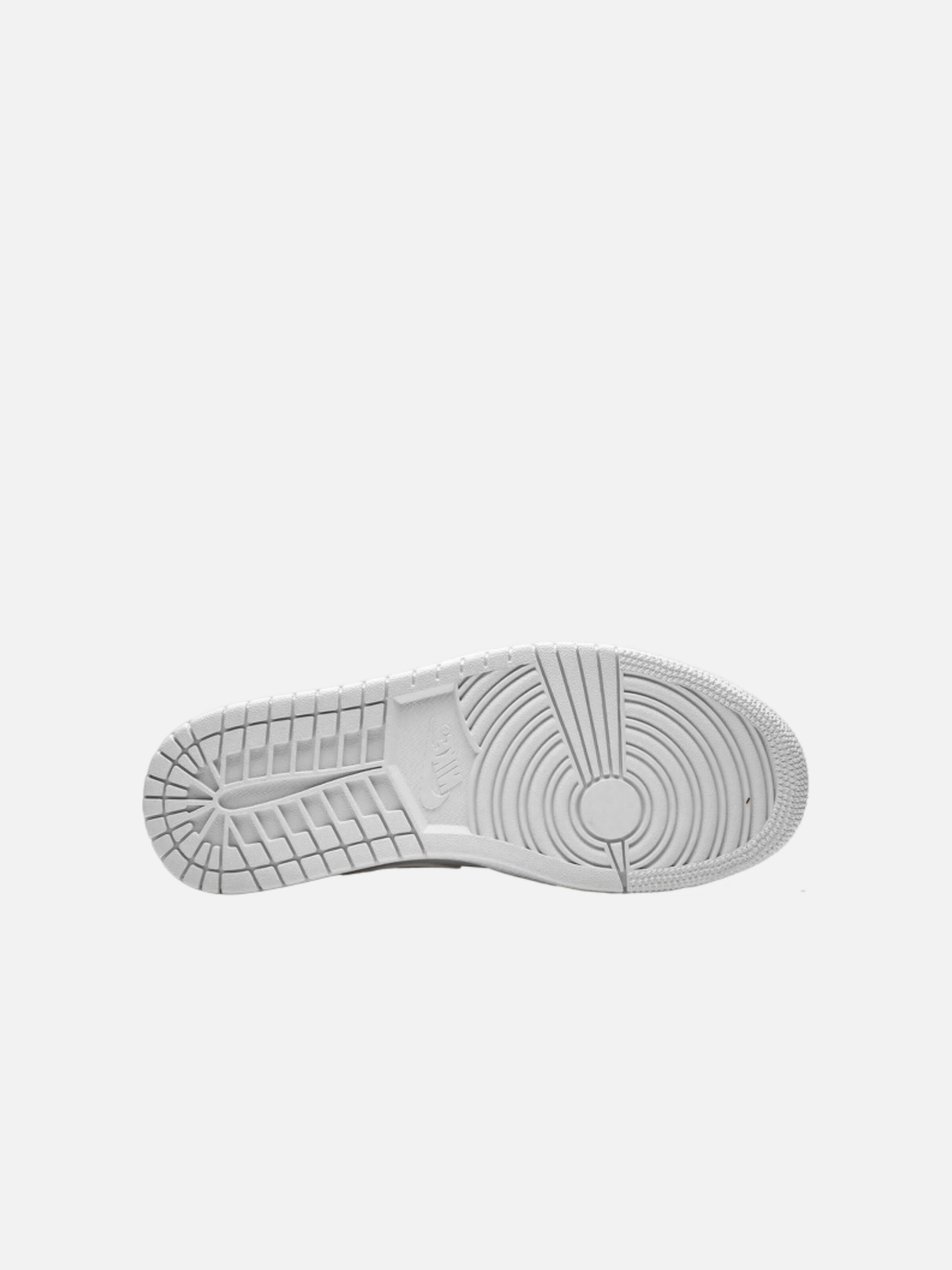 Sneaker alta 'Air 1 Mid Triple' di Jordan in bianco