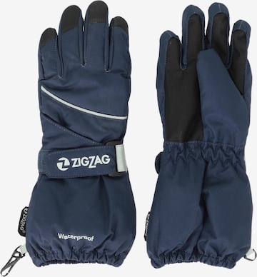 ZigZag Handschuhe 'Kempston' in Blau: Vorderseite