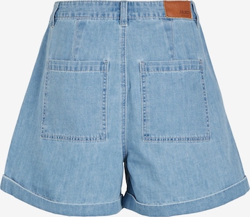 OBJECT Loosefit Bandplooi jeans 'OCEAN' in Blauw