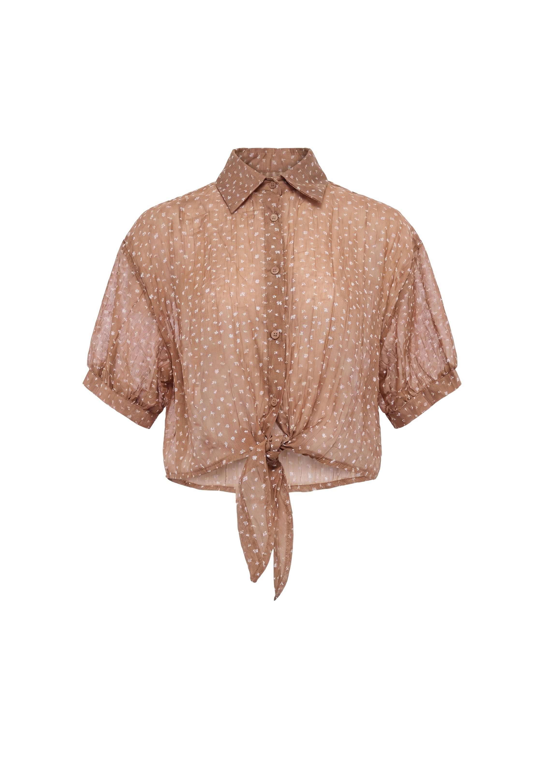 Usha - Vestido em castanho