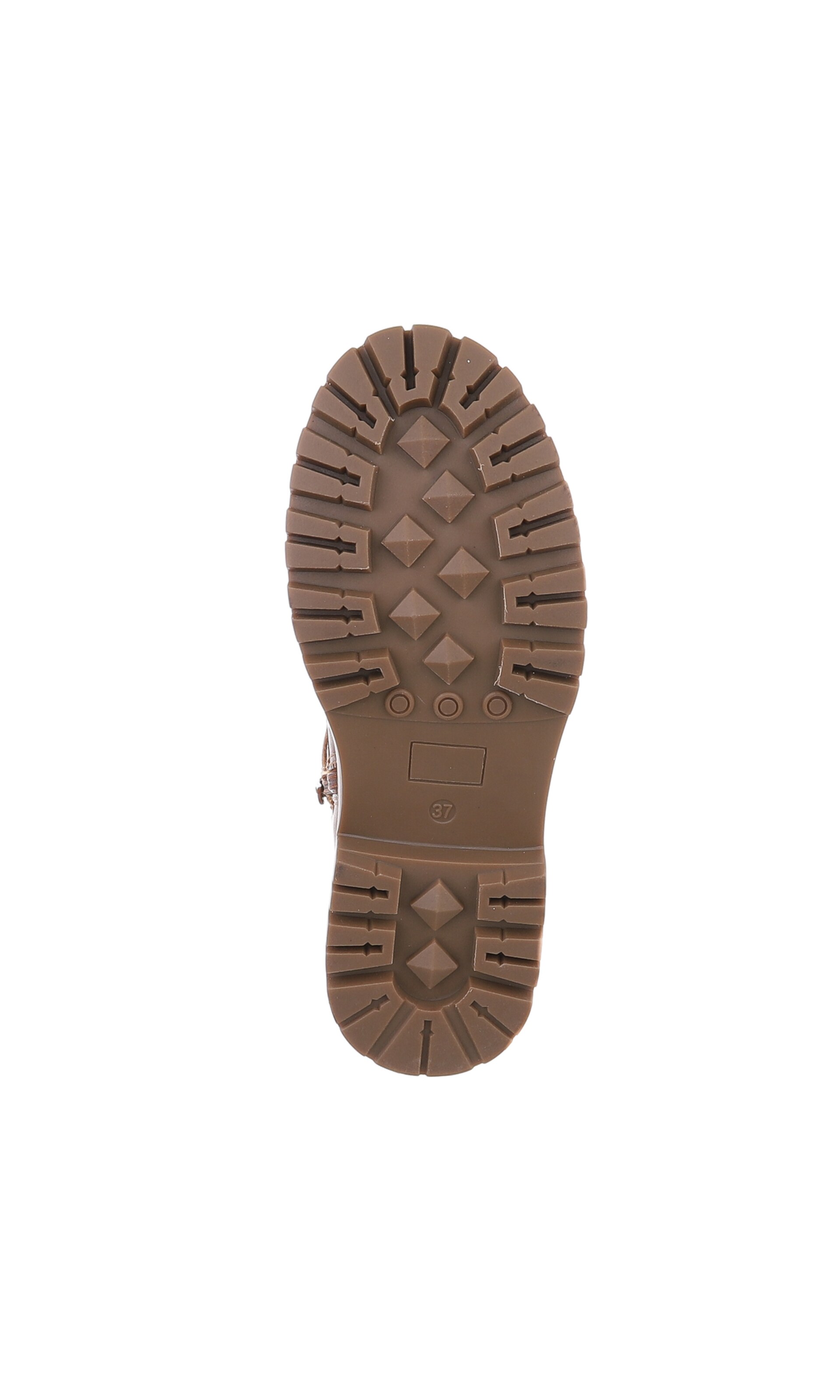 Ital-Design Schnürstiefelette in Grün