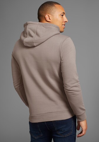 Bruno Banani LM Sweatshirt in Braun