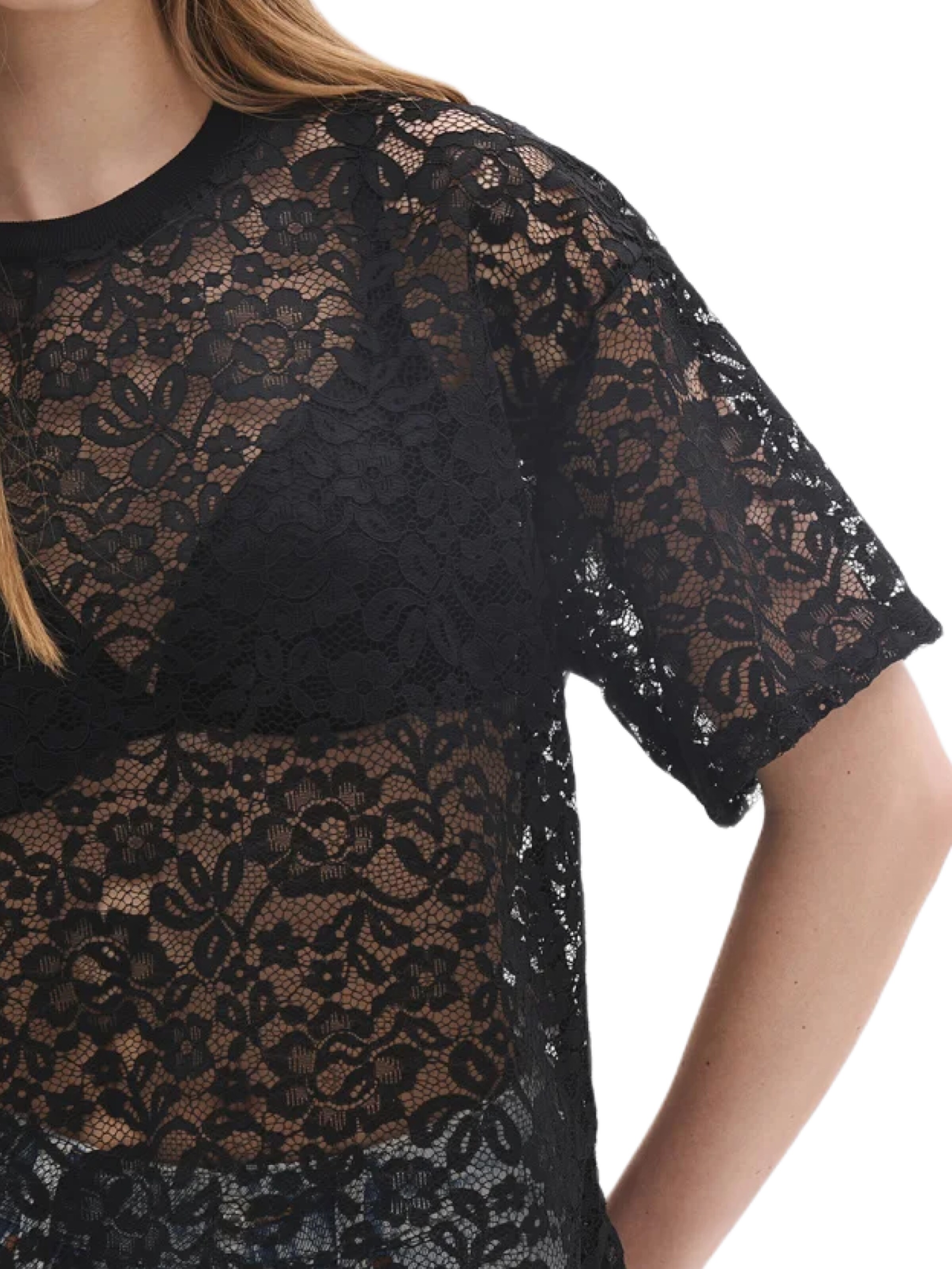 No Matter What Blouse in Black