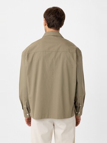 Coupe regular Chemise 'Jimin' Antioch en vert