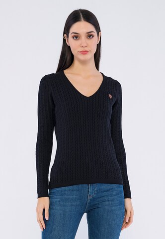 Giorgio di Mare Pullover 'Manon' in Schwarz: predná strana