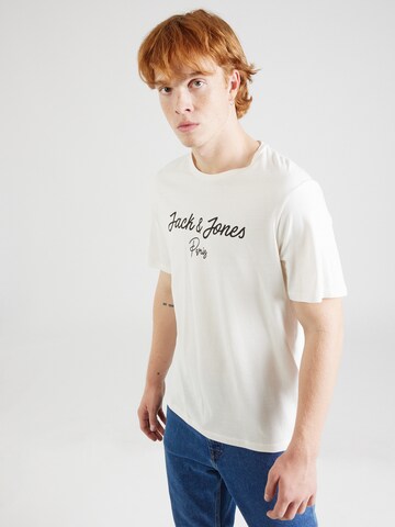 JACK & JONES قميص 'SETTLE' بلون أبيض: الأمام