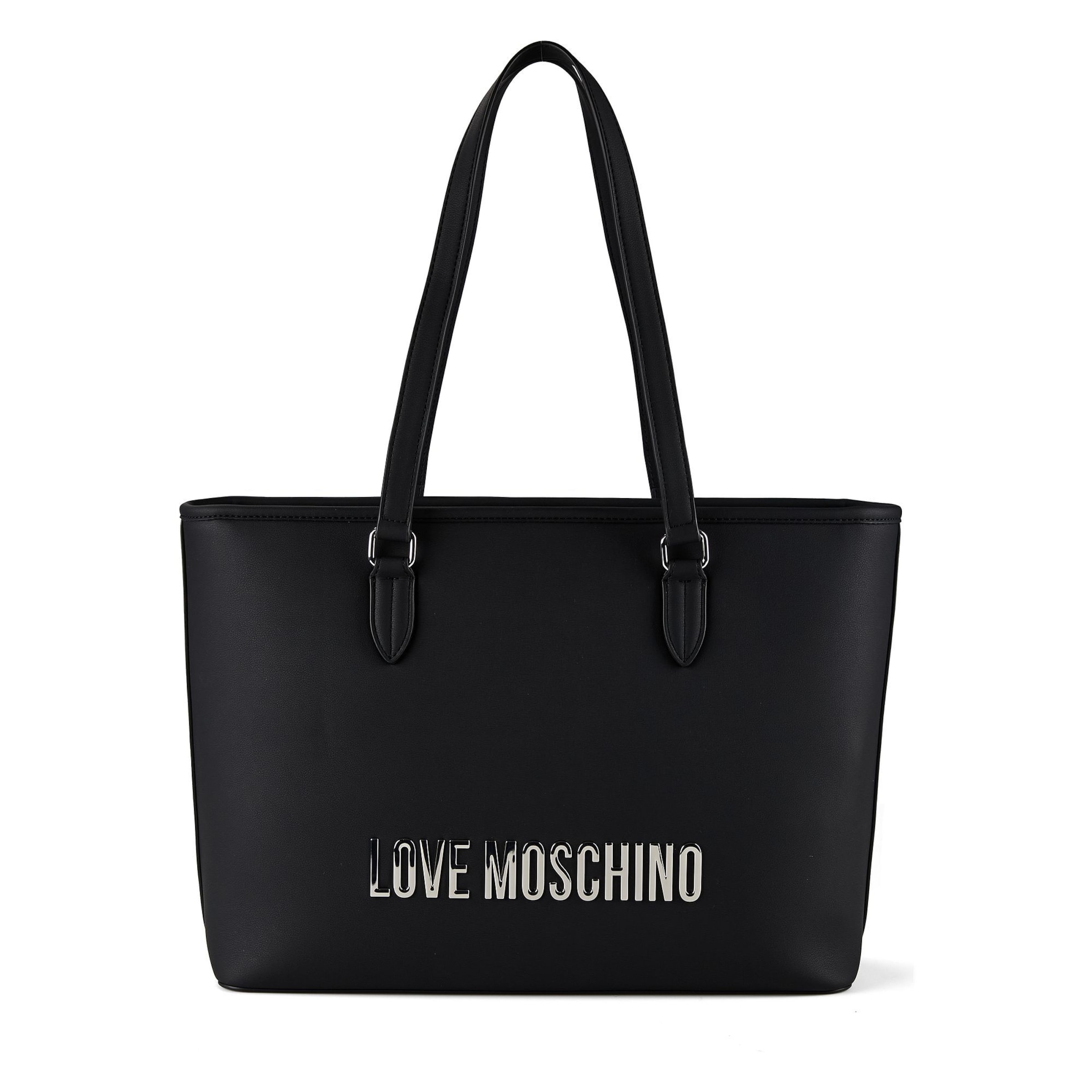 Shopper 'Bold Love' di Love Moschino in nero: frontale