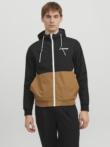 JACK & JONES Between-season jacket in Black: front