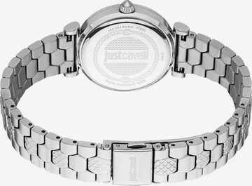 Just Cavalli Set: Uhr + Armband in Silber