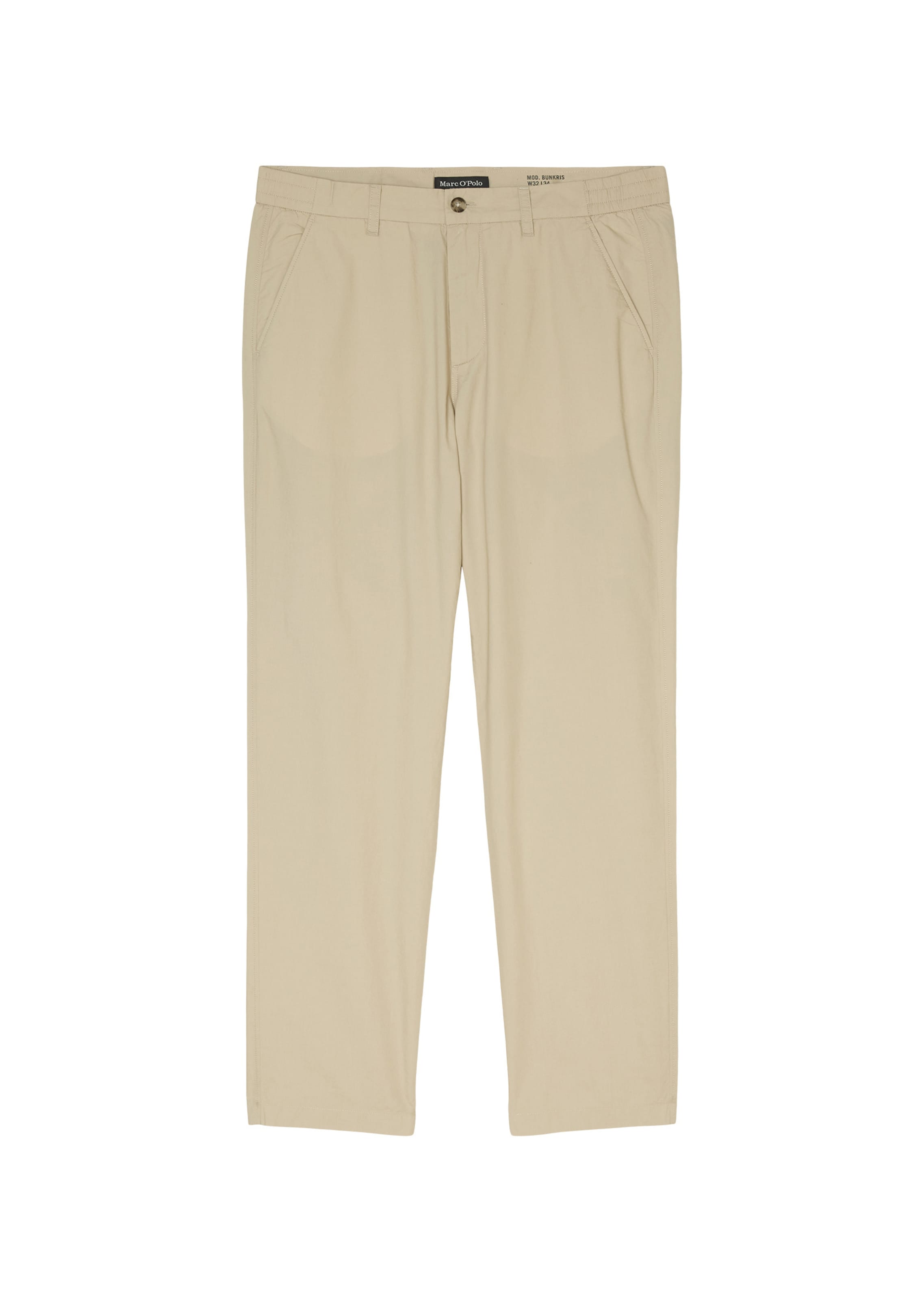 Marc O'Polo Regular Chino trousers 'Bunkris' in Beige: front