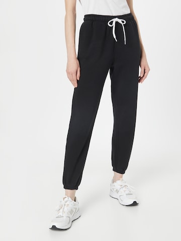 Polo Ralph Lauren Tapered Broek in Zwart: voorkant