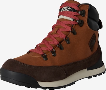 THE NORTH FACEČizme na vezanje - crvena boja: prednji dio