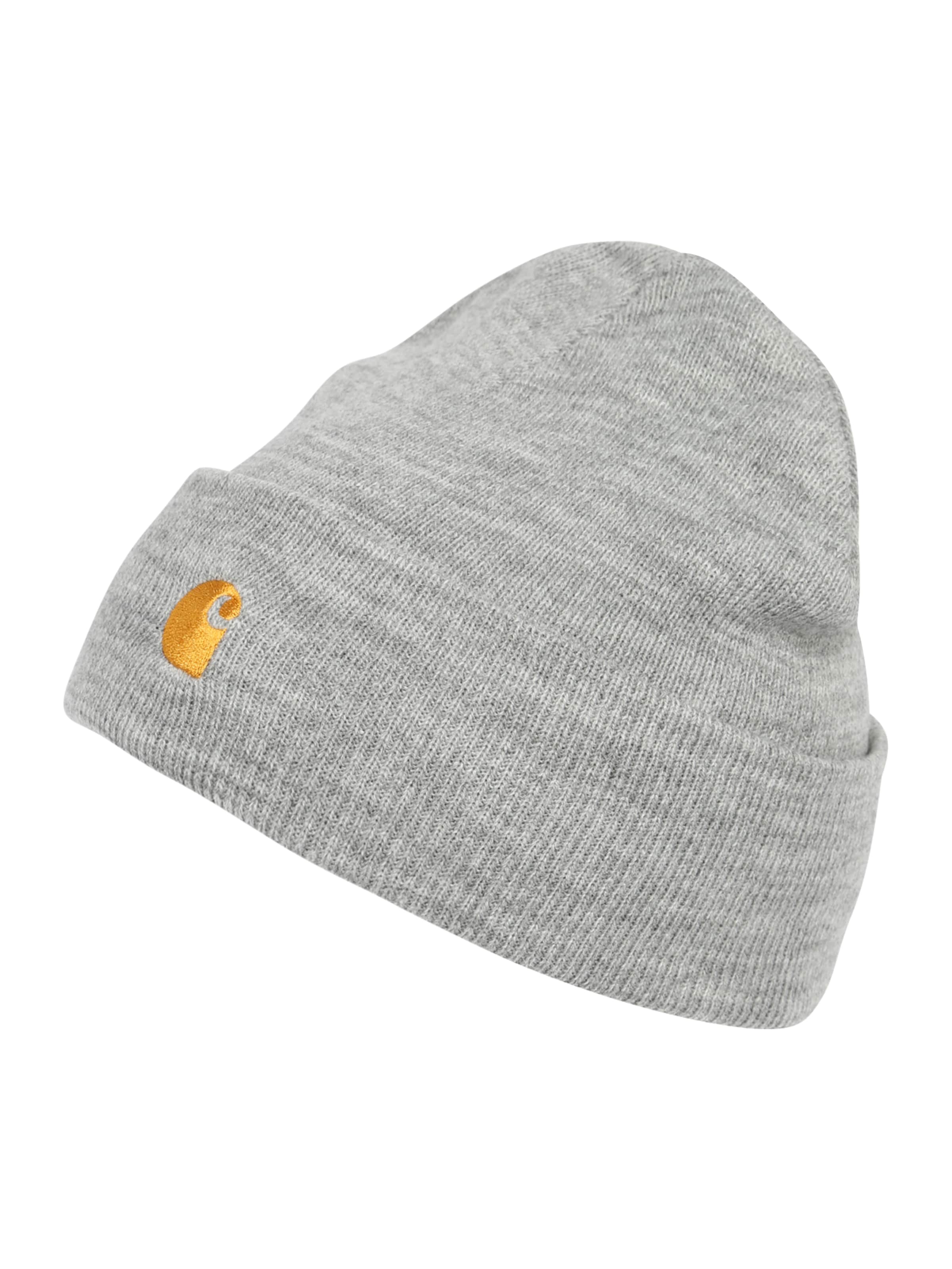 Carhartt WIP Mütze 'Chase' in Grau: Vorderseite