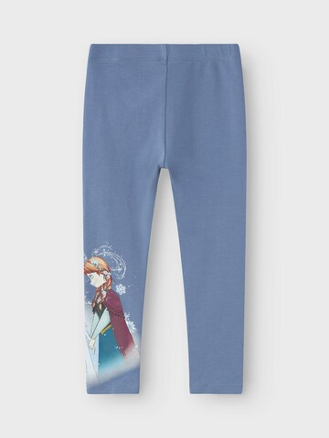 NAME IT Skinny Legíny 'NMFOkiri Frozen' - Modrá